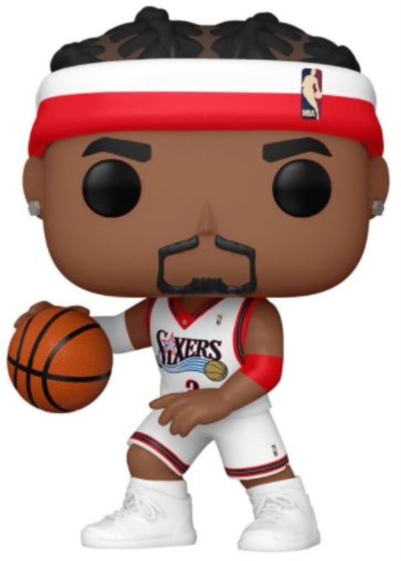 FUNKO ACTION FIGURES FUNKO POP NBA LEGENDS: ALLEN IVERSON SIXERS FUNKO ACTION FIGURES FUNKO POP NBA LEGENDS: ALLEN IVERSON SIXERS